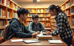 aide aux devoirs en bibliothèque